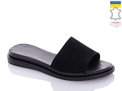 Шлепанцы Garti 97 чорний замш от магазина Frison