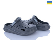 Кроксы Golden Lion 516-018 т.сірий от магазина Frison