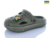 Кроксы M&L Alex13 B13  хакі от магазина Frison