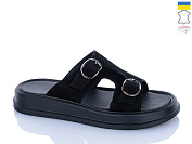 Шлепанцы Sali 12 чорний з чор-п. от магазина Frison