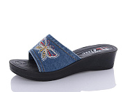 Шлепанцы Sali One Ж69 синій от магазина Frison