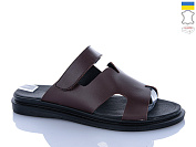 Шлепанцы Sali 55 коричневий к чор-п. от магазина Frison