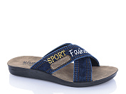 Шлепанцы Oskar 011 синій от магазина Frison