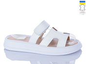 Шлепанцы Sali 1501-25 білий біл-п. от магазина Frison