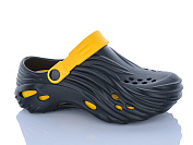 Кроксы Violeta B101 black-yellow от магазина Frison