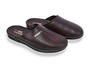 Тапочки Rai Shoes 95080501 бордовий от магазина Frison