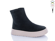 Ботинки Garti 8 чорний замш от магазина Frison