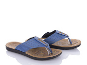 Шлепанцы Viktoria B5013E blue от магазина Frison