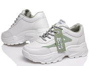 Кроссовки Gratis N131-1 white-olive от магазина Frison