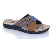 Шлепанцы Oskar 51-26 кор-синій от магазина Frison