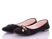 Балетки Neco 103 сердце черный от магазина Frison