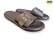 Шлепанцы Rai Shoes DS842 шоколад от магазина Frison