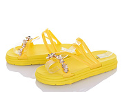 Шлепанцы Lion D12 yellow от магазина Frison