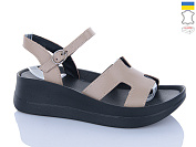 Босоножки Sali 513-25 капучино чор-п. от магазина Frison