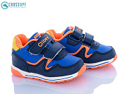 Кроссовки Crossopt F655 d.blue-orange от магазина Frison