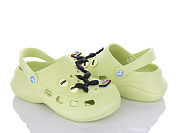 Кроксы Alj 8513-1 салатовий от магазина Frison