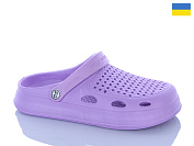 Кроксы Inblu Сабо N8 бузковий от магазина Frison