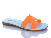 Шлепанцы Violeta 8-503 orange-blue от магазина Frison