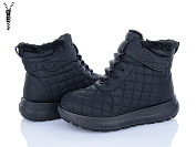 Ботинки Baolikang 60977 black от магазина Frison