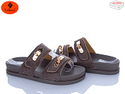 Шлепанцы Gollmony K12-36 coffee от магазина Frison