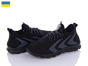 Кроссовки Vladimir Кредо 23-35-1 чорн-сір от магазина Frison