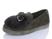 Слипоны Взуття+ 4178-3 army от магазина Frison