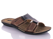 Шлепанцы Gurkem W26-5320 black-camel от магазина Frison