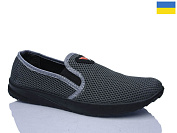 Слипоны Demur 6-144 сірий от магазина Frison