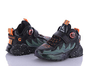 Кроссовки Леопард G15-2 black-green от магазина Frison