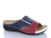 Шлепанцы Sali One 1009 синій-червоний от магазина Frison