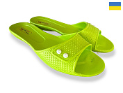 Шлепанцы Rai Shoes 14-107 лайм от магазина Frison