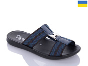 Шлепанцы Gurkem TRK2026-1 H синій-чорний от магазина Frison