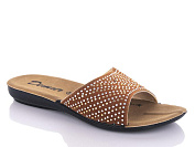 Шлепанцы Demur WN3050 brown от магазина Frison