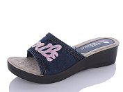 Шлепанцы Sali 77 синій от магазина Frison