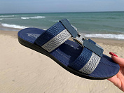 Шлепанцы Gurkem TRK 3004 blue-grey от магазина Frison