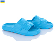 Шлепанцы Alex 777 бірюзовий от магазина Frison
