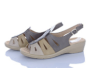 Босоножки Chunsen B219D brown батал от магазина Frison