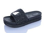 Шлепанцы Super Gear 01-752 black от магазина Frison