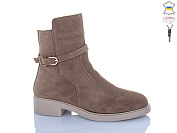 Ботинки Sali 82 капучино з беж-п.зима от магазина Frison