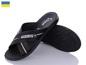 Шлепанцы Malibu TRK 007 black-white new от магазина Frison