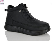 Ботинки Gukkcr YK4131 black от магазина Frison