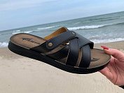 Шлепанцы Malibu 6117 black от магазина Frison