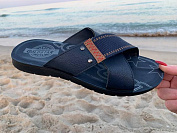 Шлепанцы Malibu 6125 blue от магазина Frison