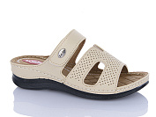 Шлепанцы Sali One 013-77 бежевий от магазина Frison