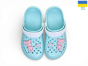 Кроксы Rai Shoes 009 бірюза от магазина Frison