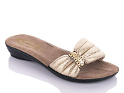Шлепанцы Malibu 809 gold (30-35) от магазина Frison