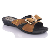 Шлепанцы Demur Bant-camel от магазина Frison