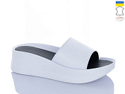 Шлепанцы Garti 19 білий шк. от магазина Frison