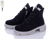 Ботинки Мрія 234 чорний замш от магазина Frison