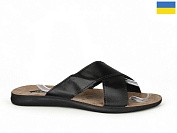 Шлепанцы Gurkem MK2026-2402-2 чорний батал от магазина Frison